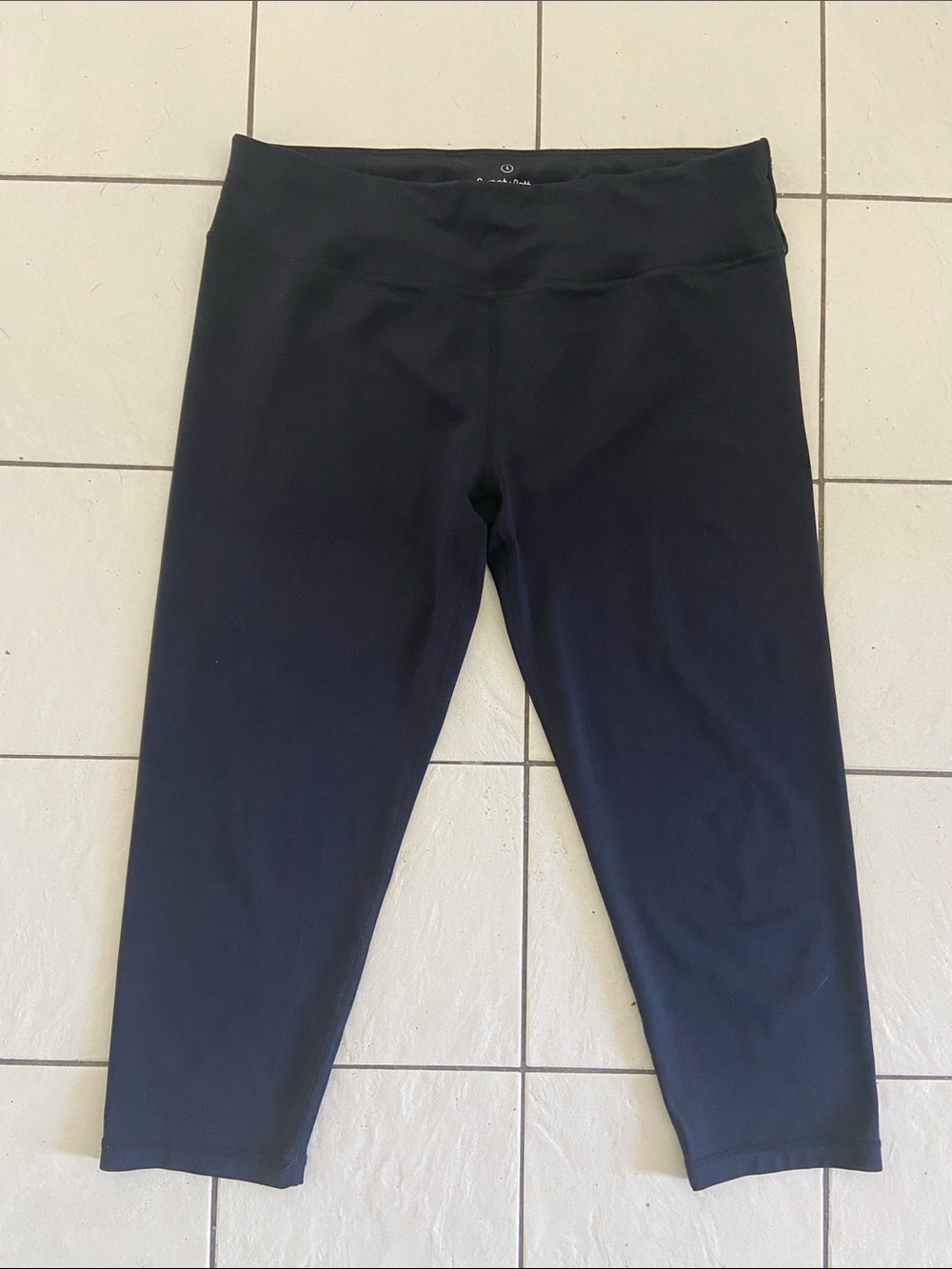Sweaty Betty Black All Day Crop capri